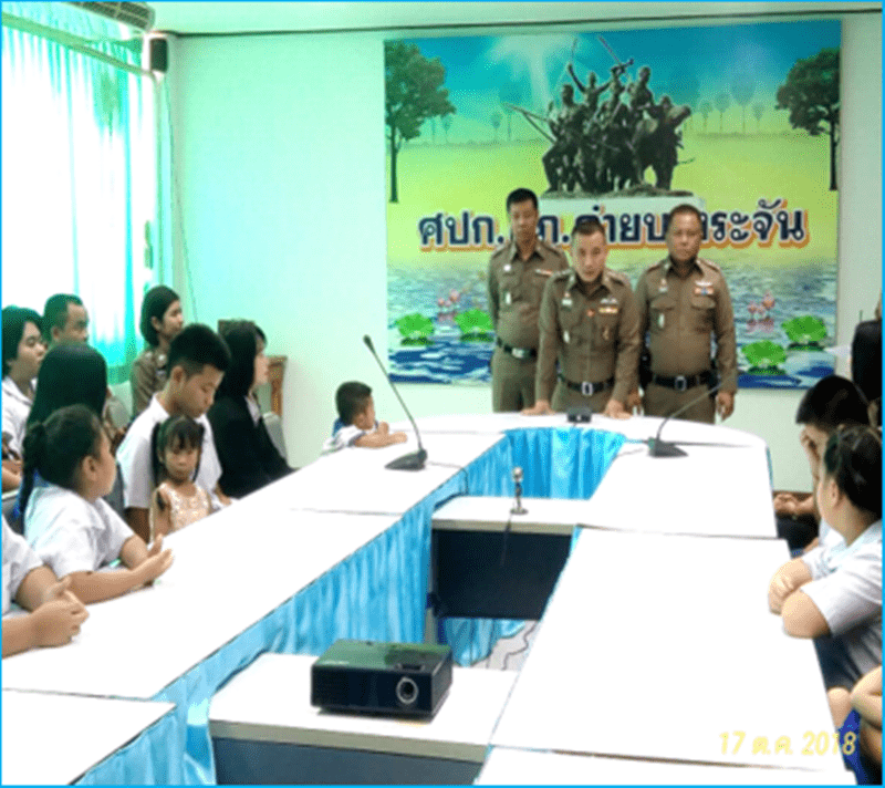 กิจกรรม CSR ครั้งที่ 4 / 2561 มอบทุนการศึกษาให้บุตรข้าราชการตำรวจ ณ สถานีตำรวจภูธรค่ายบางระจัน จ.สิงห์บุรี